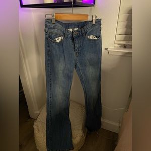 Brandy low rised flared jeans